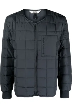 Rains Veste bomber à design matelassé