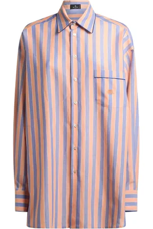 Etro Chemise en mousseline à rayures