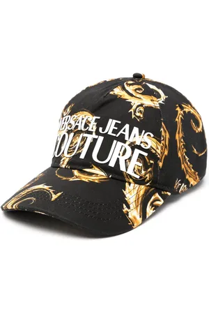 VERSACE Casquette à imprimé Chrome Couture