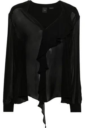 Pinko Chemise volantée à manches longues