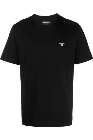 Barbour T-shirt en coton à logo brodé