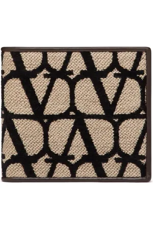 VALENTINO GARAVANI Portefeuille Toile Iconographe