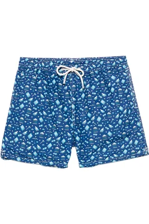 MC2 SAINT BARTH Graphic-print swim shorts