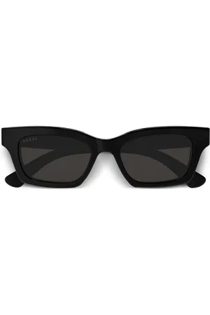 Gucci Lunettes de soleil à monture rectangulaire