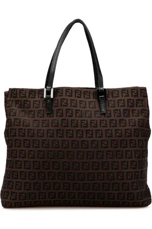 Fendi 2000-2010 Zucchino Canvas tote bag