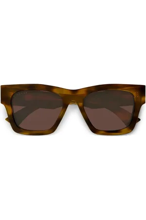 Gucci Lunettes de soleil à monture carrée