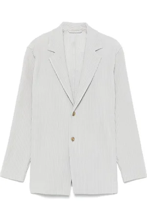 Issey Miyake Blazer à effet plissé