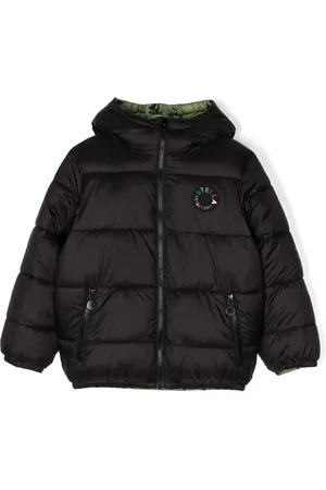 Stella McCartney Veste matelassée à patch logo