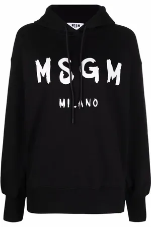 Msgm Hoodie à logo imprimé