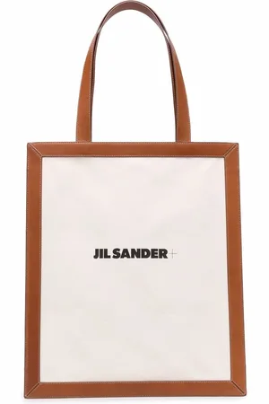 Jil Sander Sac cabas à logo imprimé