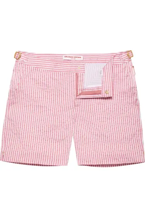 Orlebar Brown Short de bain Bulldog à rayures en jacquard