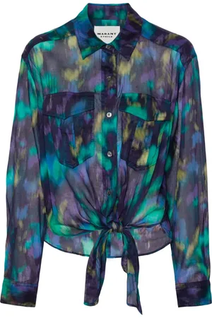 Marant Etoile T-shirt Nath à motif tie dye