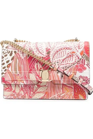 Salvatore Ferragamo Sac à bandoulière Vara à fleurs