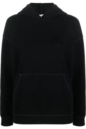 Ganni Hoodie en coton Isoli à logo brodé
