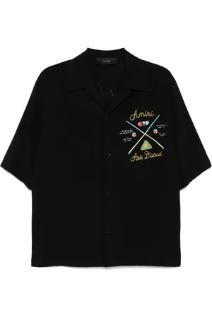 AMIRI Chemise de bowling à motif queue de billard