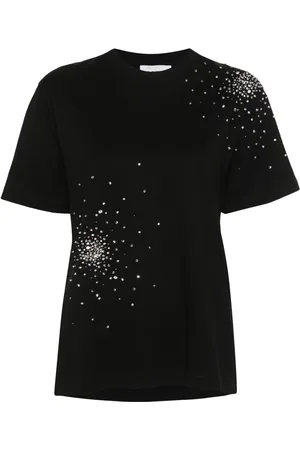 Des Phemmes T-shirt à ornements en cristal