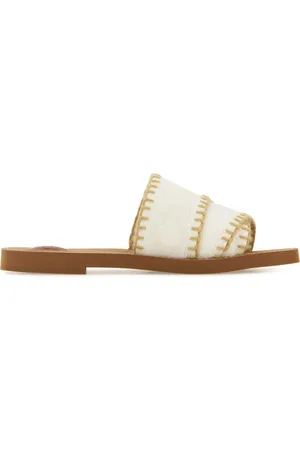 Chloé Chaussons Wooody en toile