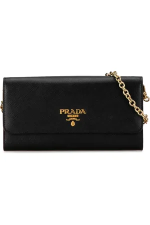 Prada Sacoche Saffiano Wallet On Chain (2013-2023)