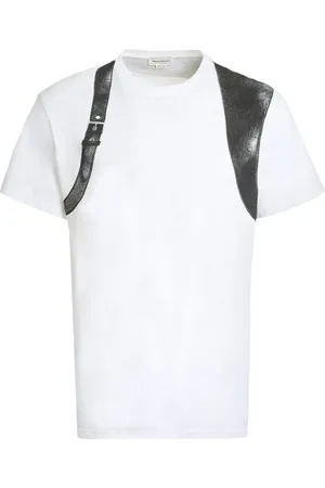 Alexander McQueen T-shirt à détails de boucles