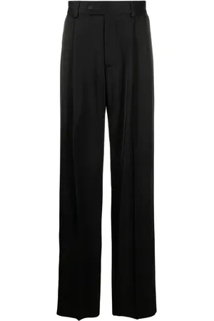 AMIRI Pantalon droit à plaque logo