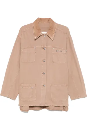 BLUMARINE Veste à broche logo
