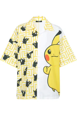 Balmain X Pokémon chemise à imprimé Pikachu