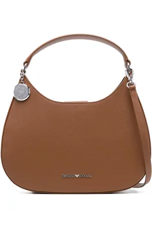Emporio Armani Sac porté épaule à plaque logo