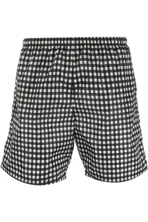 Prada Short cargo à plaque logo