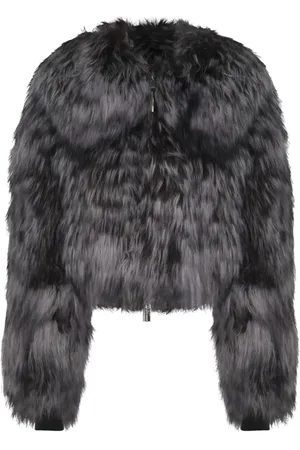 BLUMARINE Veste zippée à col allongé