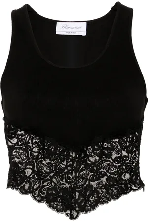 BLUMARINE Débardeur en dentelle
