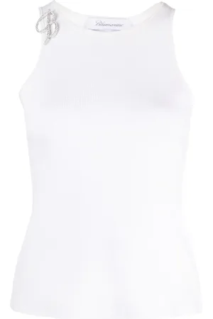 BLUMARINE Débardeur à détail de broche