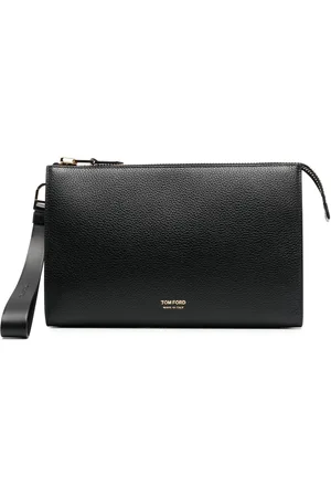 Tom Ford Pochette à texture grainée