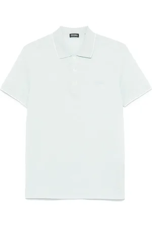 Ermenegildo Zegna Polo à logo brodé