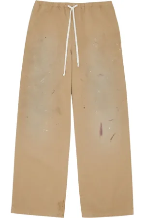Maison Margiela Pantalon à lien de resserrage