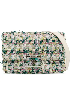 CHANEL Sac à bandoulière Beauty Lock Flap en tweed (2018)