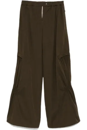 Low Classic Pantalon à fronces