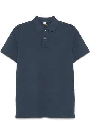 Aspesi Polo en piqué à teinture minérale