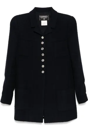 CHANEL Veste en laine à simple boutonnage (1996)