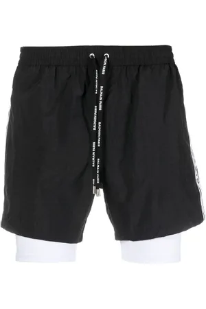 Balmain Short superposé à bande logo
