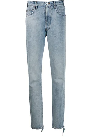 Balenciaga Jean Slim à Bords Francs