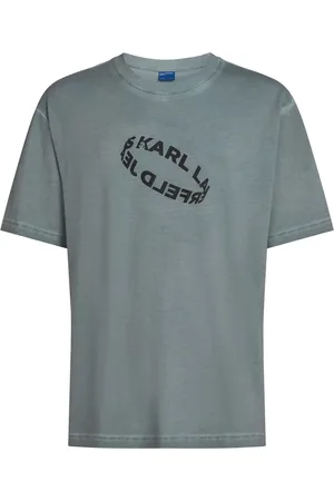 Karl Lagerfeld T-shirt ample à effet délavé