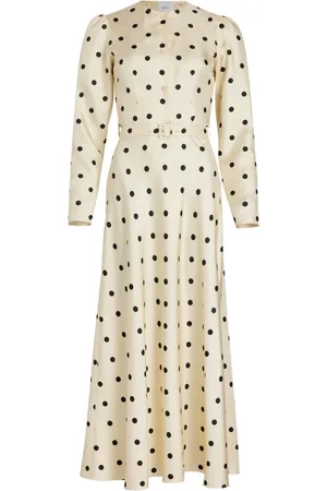 Patou Robe longue à taille ceinturée