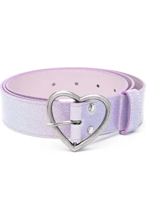 MARTINE ROSE Ceinture à boucle cœur