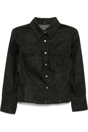 Gucci Veste en jean à simple boutonnage (années 1990-2000)