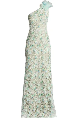 Tadashi Shoji Robe à motif foral