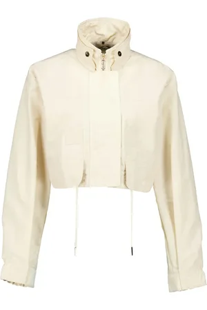Fendi Veste crop à col montant