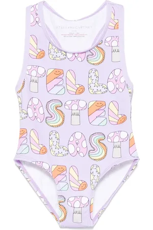 Stella McCartney Maillot de bain à logo imprimé