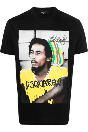 Dsquared2 T-shirt Bob Marley en coton