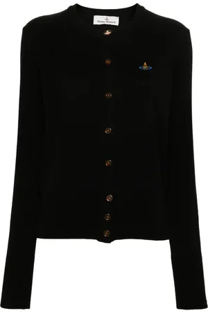 Vivienne Westwood Cardigan Bea en maille nervurée