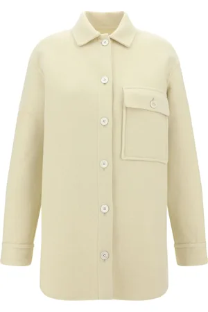 Jil Sander Veste à logo en jacquard